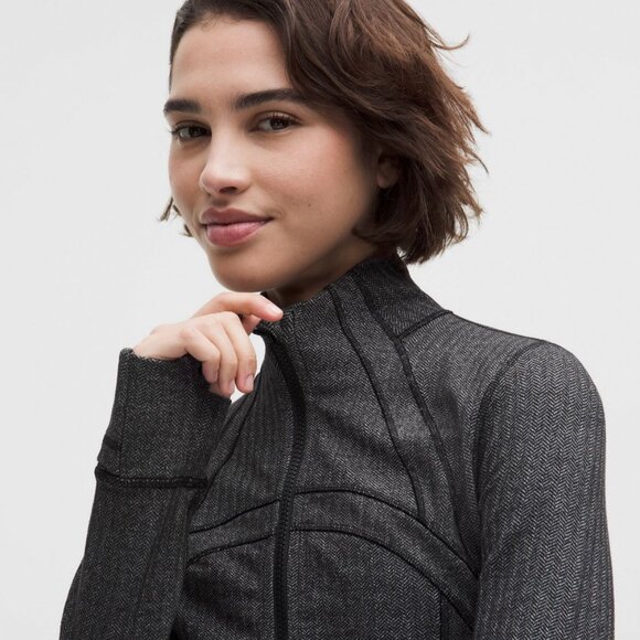 Define Cropped Jacket Herringbone - Picture 6 of 6